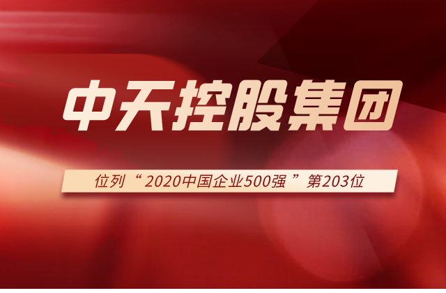 j9九游会国际控股集团列2020中国企业500强第203位！